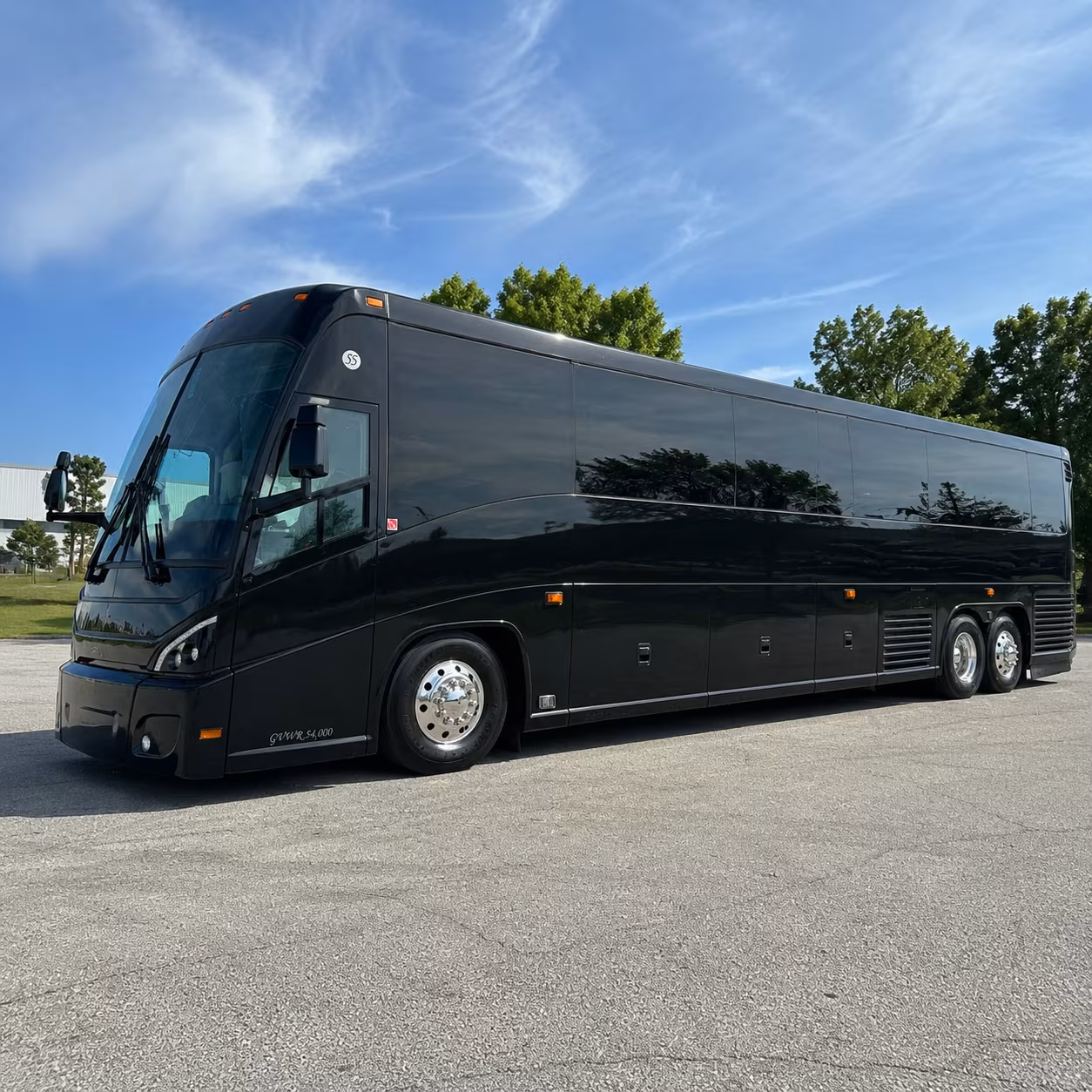 omaha 47 passenger charter bus