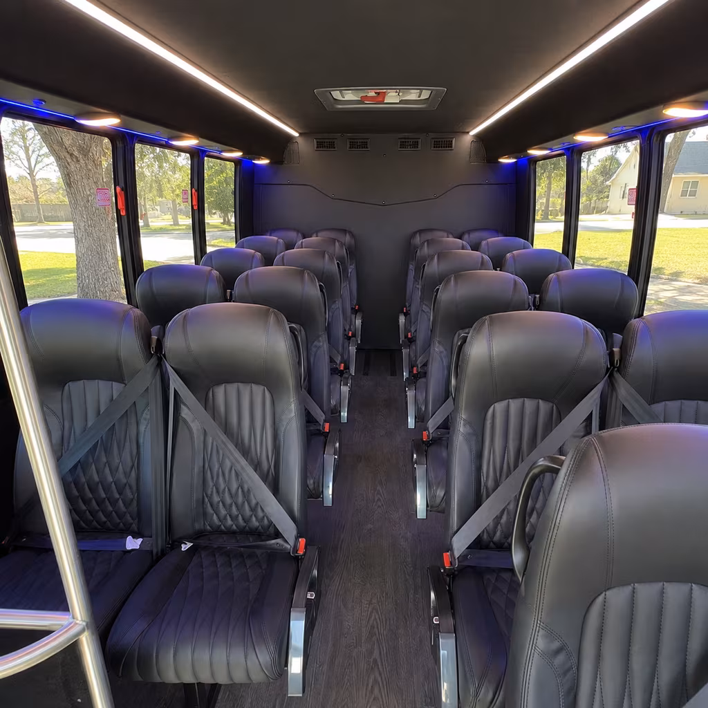 omaha religious group transportation onboard seating