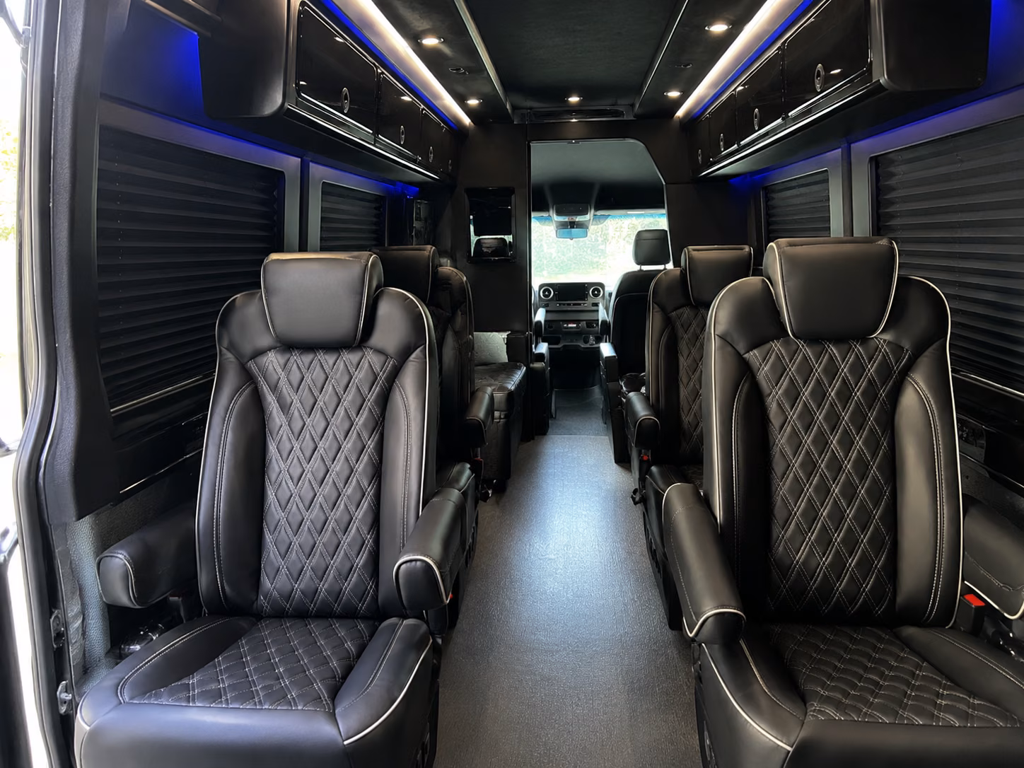 omaha sprinter van with driver interior